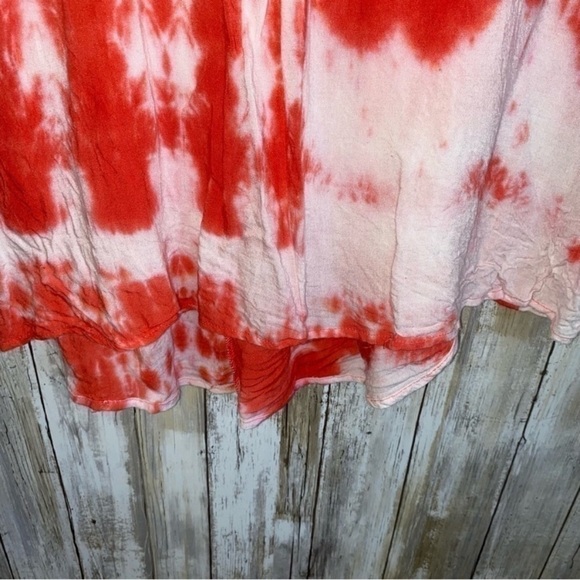 Jodifl Red Dye Oversized Blouse - Picture 2 of 5